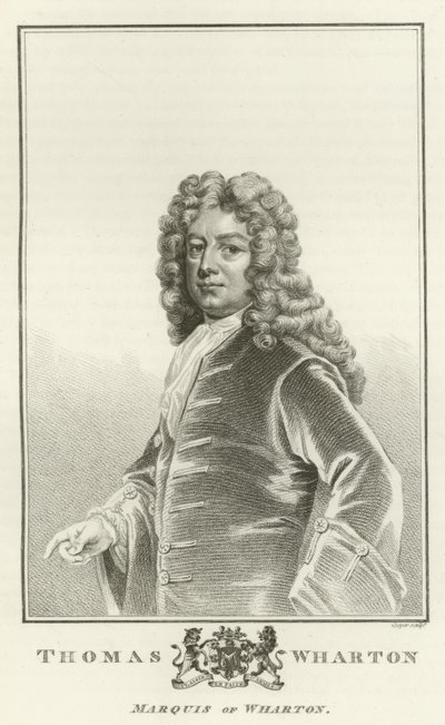 Thomas Wharton, Marquis of Wharton by Godfrey Kneller